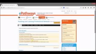 Get started with the ePathways' Electronic Portfolio