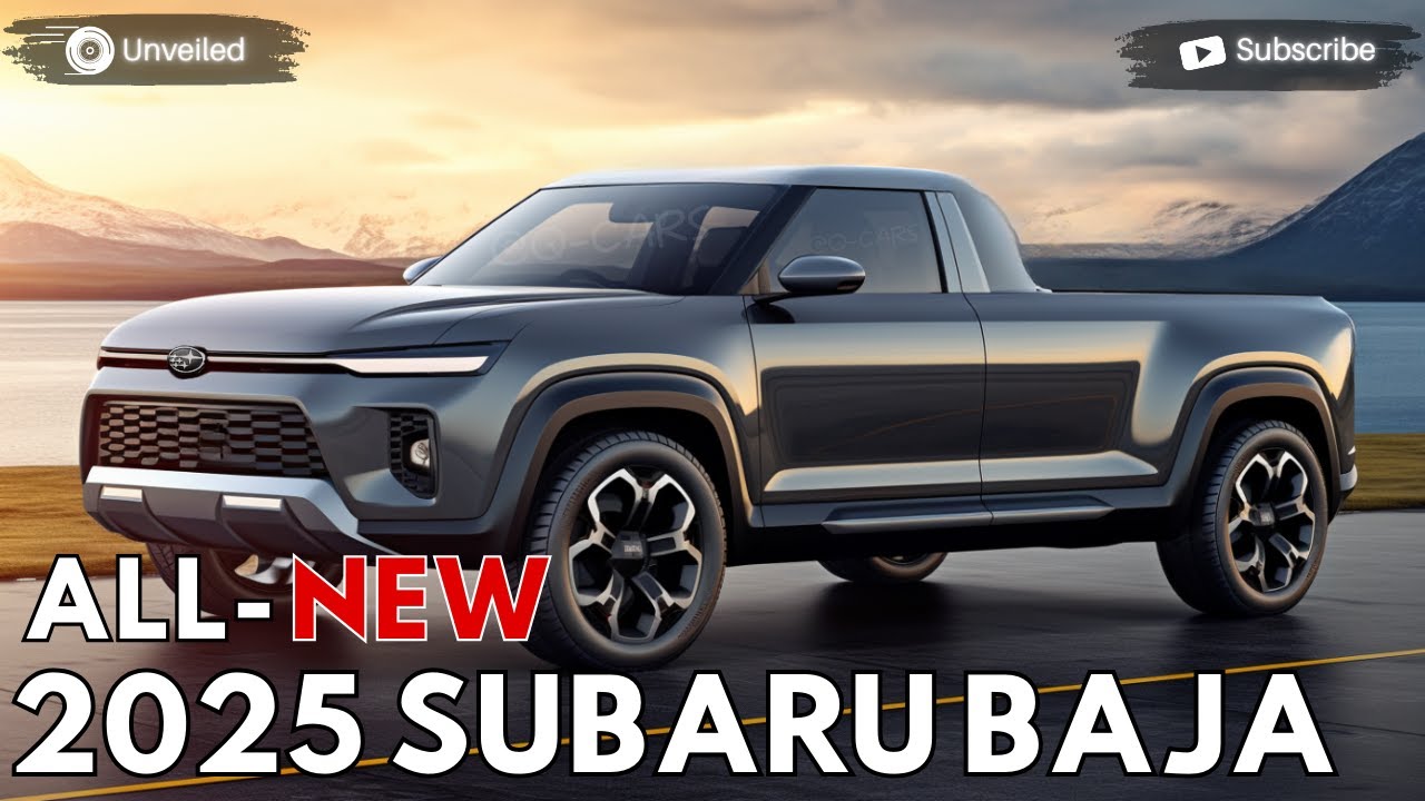 2025 Subaru Baja (Brat) - Redesign The Next Challenger Of Maverick ...