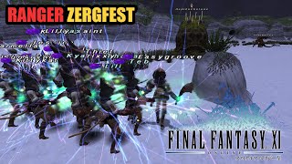 FFXI - 18 Ranger Alliance Zerg Fest - 2025