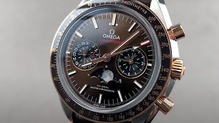 Omega Speedmaster Moonwatch Moonphase Chronograph 304.23.44.52.13.001 Omega Watch Review