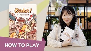 [Tabletop Game] Oishii - How to Play!