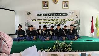 Juara 1 HAB Kemenag Kota Mojokerto 79 - Qomarun & Syahru Robbi - Grup Sholawat Banjari MINUHASA