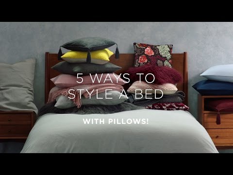 How To: Layer Your Bed + Style Your Pillows How To: Layer Your Bed + Style Your Pillows