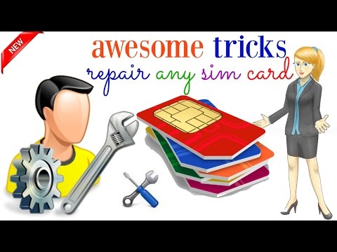 awesome tricks repair any sim card awesome tricks repair any sim card