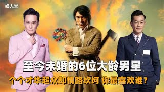 至今未婚的6位大龄男星，个个才华超众却情路坎坷，你最喜欢谁？