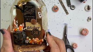 Tim Holtz Halloween Reliquary Dome