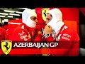 Carlos and Charles message for the tifosi after the Azerbaijan GP