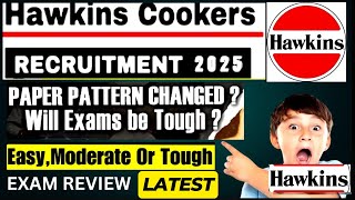 Hawkins Recruitment Management Trainee 2025 | EXAM REVIEW 16/02/25 | EXAM PATTERN CHANGE LIVE DISCUS