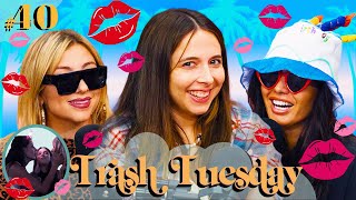 Three-Way Kiss Karaoke | Ep 40 | Trash Tuesday w/ Annie & Esther & Khalyla