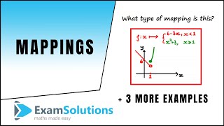 Mappings - more examples | ExamSolutions