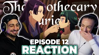 JINSHI IS MAKING MOVES! 👀 The Apothecary Diaries Episode 12 REACTION!
