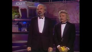Zdeněk Svěrák a Ladislav Smoljak - Príhoda z natáčania (Silvester 1988)