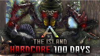 I Survived 100 Days on The Island in Hardcore ARK Survival Evolved