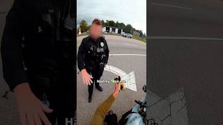 Rider Tells Cop He Has A Gun | @rjmakesvideos on IG #motorcycle #police #cop