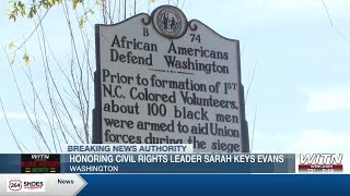 Community honors civil rights leader and Washington native Sarah Keys Evans