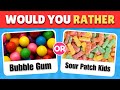 Would You Rather..! Sweet VS Sour JUNK FOOD Edition 🍭🍋