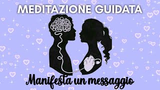 ✨TECNICA DELLA RISPOSTA per manifestare un messaggio! Meditazione guidata✨