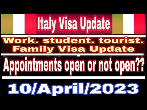 Italy Visa Update | Italy Visa Appointment | Italy Embassy Delhi ...