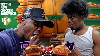 The ULTIMATE Showdown | Wingstop BBQ vs Mango Habanero Chicken Sandwich