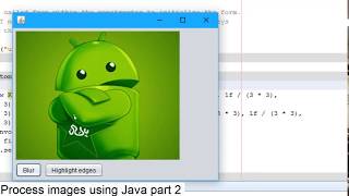 Image blurring with JAVA
