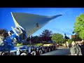 Giant Rotor Blade moved trough a small town | Heavy Haulage