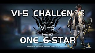 VI-5 CM Challenge Mode | Ultra Low End Squad | Vigilo Story Collection Event | 【Arknights】