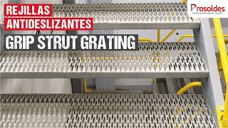 ESCALERAS Y PASILLOS MÁS SEGUROS - GRIP STRUT GRATING | PROSOLDES