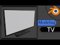 Let's Modeling ❝ TV ❞ in Blender 3.1 ➤ Real-Time 3D Workflow Tutorial .