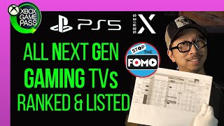 All 2020 Gaming TVs Ranked for Next Gen Consoles PS5, Xbox Series X