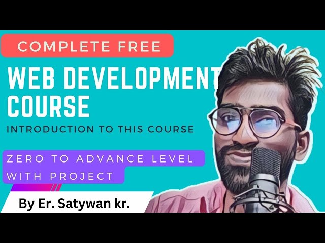 Full Stack Web Development Complete Course In Hindi Html Css