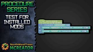 Testing For Installed Mods | MCreator Procedure Tutorial