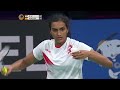 yonex denmark open 2015 badminton sf m4 ws p.v. sindhu vs carolina marin