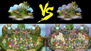 Mirror Plant Island - Full Song and Comparison vs Plant Island 4K