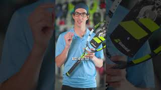 Carlos Alcaraz Racquet #tennisgear #alcaraz #tennisracquet  #tennislife #babolatpureaero