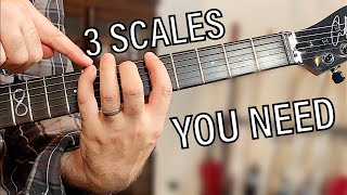 You cannot exist without these - 3 Scales lesson