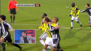 Fenerbahçe - Bjk. Futbol maçı Değil Güreş (20 Şubat 2011)