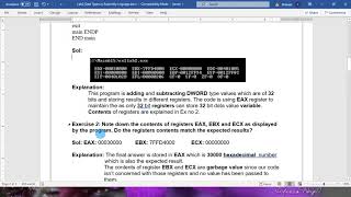 Computer Organization and Assembly Language Lab-02