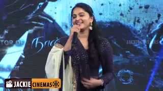 Anushka Shetty Says How i Got Committed in Bahubali Movie in Tamil Press Meet