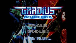 Gradius Deluxe Pack (グラディウス Deluxe Pack). [Saturm]. 1CC Very Hard Difficulty. 60Fps.