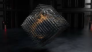 Blender Geometry Nodes – Sci-Fi Cube Creation (Step-by-Step Tutorial) #Blender