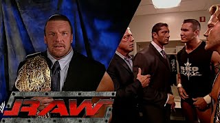 Randy Ortons Survivor Series Team And Evolution Backstage Segments Raw Nov 012004