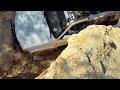 Isuzu Trooper down the 2nd ledge on Daniel 3, Uwharrie