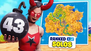 Destroying Fortnite Reload Ranked SOLOS... (Ranked Reload)