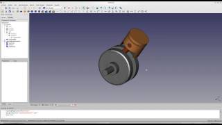 FreeCAD Simple Engine Animation