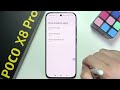 POCO X8 Pro: How to Turn On Hyper AI Engine