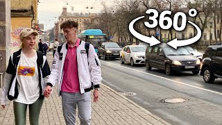 ⁴ᴷ NEW STYLISH RUSSIAN YOUTH IS HERE 🇷🇺 The season of walks in Saint Petersburg