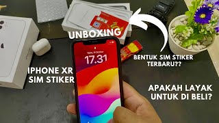 Unboxing Iphone XR SIM STIKER   |!Apakah layak untuk di beli??