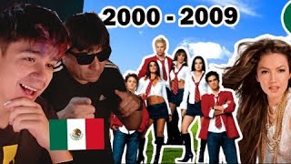 Canciones MEXICANAS 🇲🇽 Más ESCUCHADAS Cada AÑO de los 2000s (2000-2009)