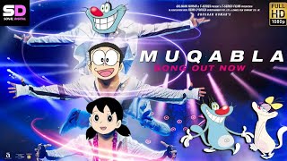 Muqabla - Ft Doraemon | Nobita and shizuka | Street Dancer 3D | Varun D, Shraddha K | Oggy & Olivia