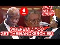 WAS ADVOCATE MSHOLOLO IN COURT WHEN MANGENA OPENED THE EXHIBIT BAG?